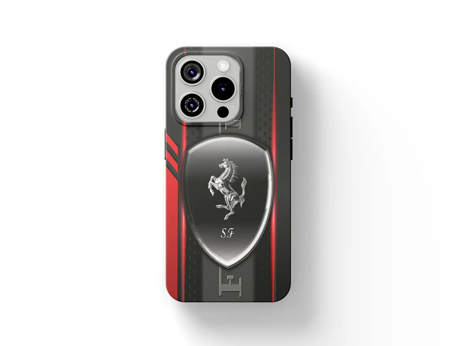 Ferrari Étui Téléphone Cellulaire Look Tuning Drift